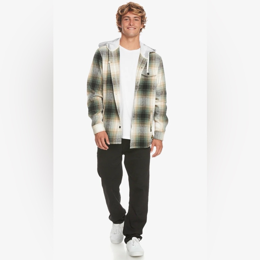 Quiksilver Hooded Shirt Jacket